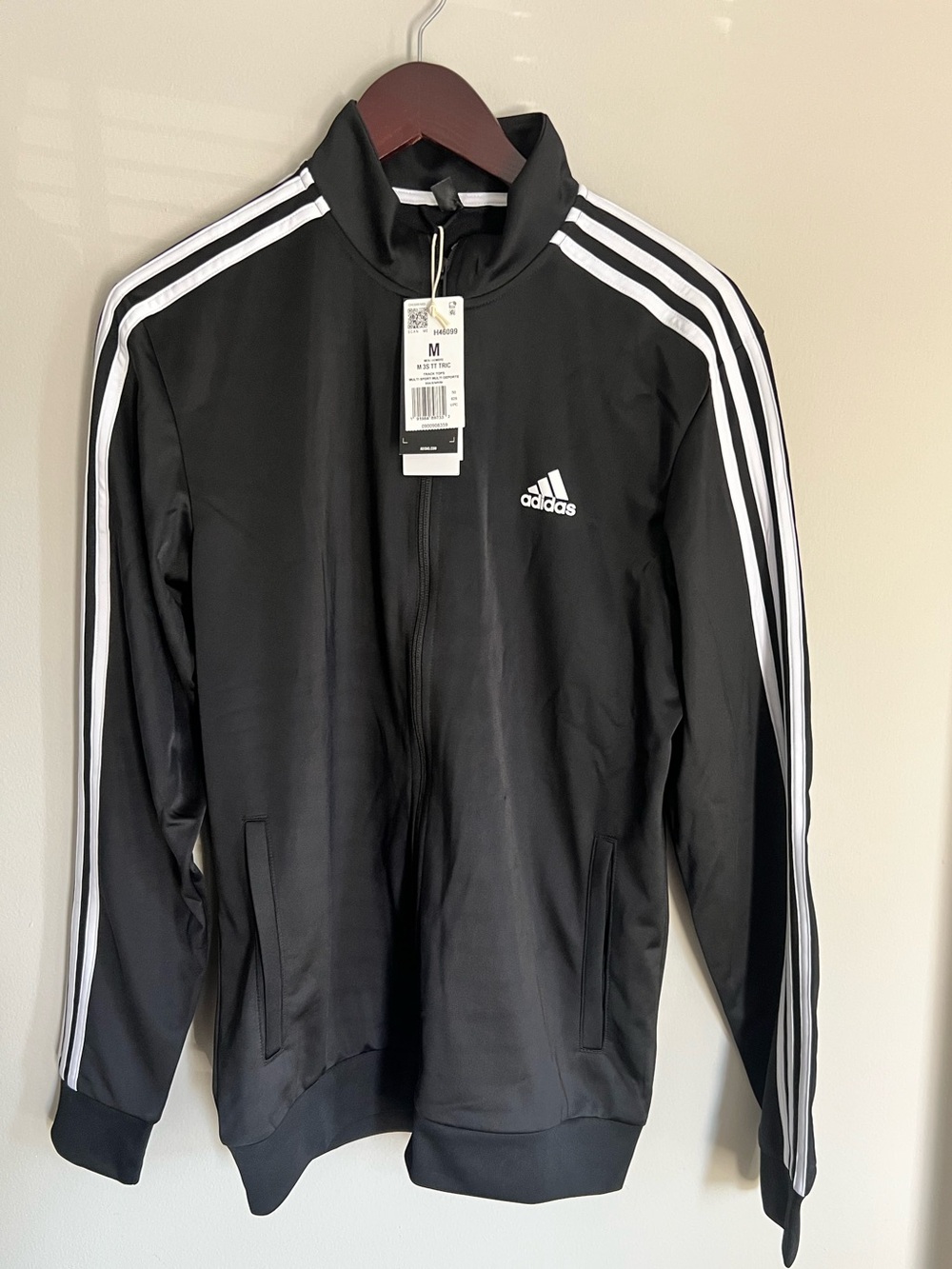 ADIDAS Essentials 3-Stripes Track Jacket Size M